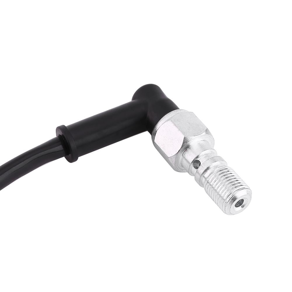B Qiilu Universal Motorcycle Hydraulic Brake Pressure Rear Light Switch Hollow Bolt